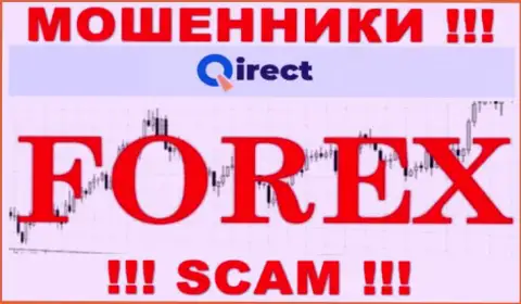 Qirect Limited лишают финансовых средств клиентов, которые поверили в законность их работы