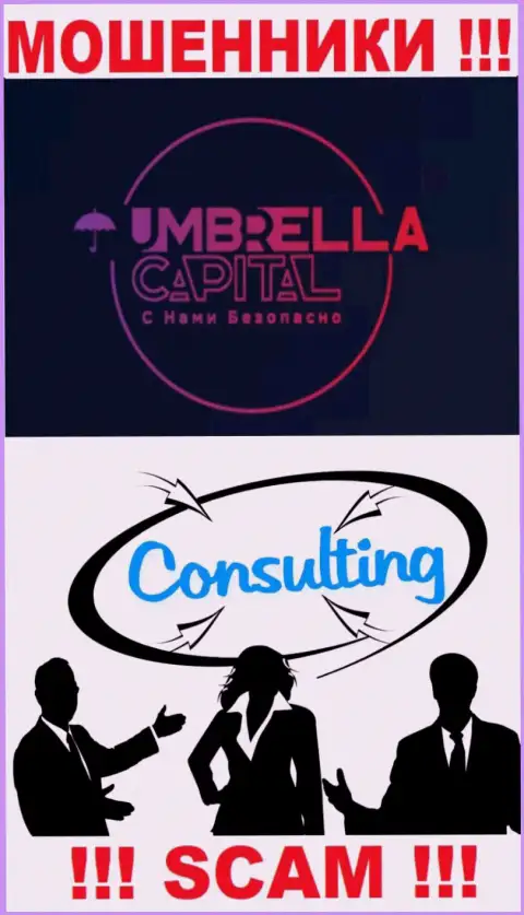 Umbrella Capital - это МОШЕННИКИ, направление деятельности которых - Консалтинг