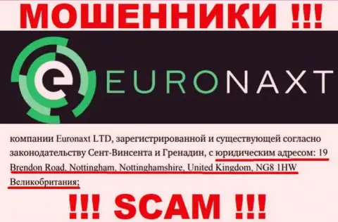 Адрес организации ЕвроНакст Ком на ее веб-сервисе ложный - это СТОПРОЦЕНТНО МОШЕННИКИ !!!