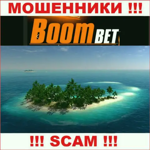 Вы не смогли найти информацию о юрисдикции Boom Bet Pro ? Держитесь как можно дальше - это internet-жулики !!!
