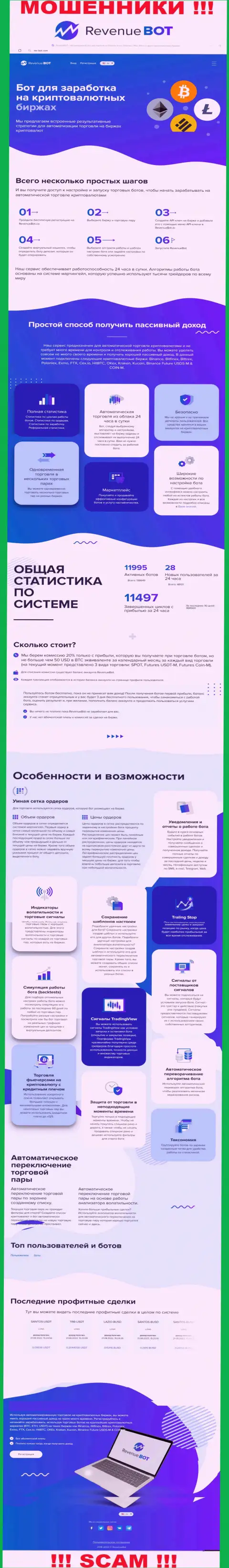 Рев-Бот Ком - это официальный веб-ресурс мошенников Рев-Бот Ком