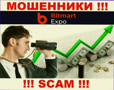 На информационном портале мошенников BitmartExpo Вы не отыщите инфы о регуляторе, его нет !!!