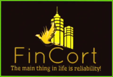Логотип дилера ФинКорт Ком (мошенники)