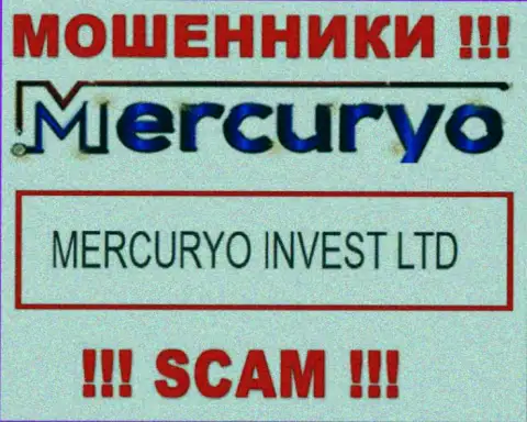 Юридическое лицо Mercuryo Co Com - это Меркурио Инвест Лтд, такую инфу показали мошенники на своем сайте