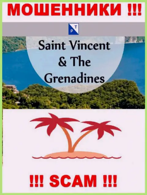 Оффшорные internet-мошенники Плаза Трейд скрываются вот здесь - Сент-Винсент и Гренадины