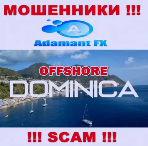 Адамант ФИкс безнаказанно оставляют без денег, поскольку обосновались на территории - Dominika