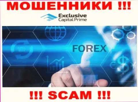 Forex - это вид деятельности неправомерно действующей конторы Exclusive Capital