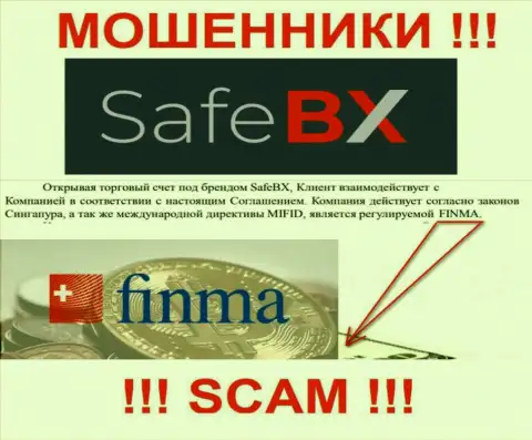 Safe BX и их регулятор: FINMA - ЛОХОТРОНЩИКИ !!!