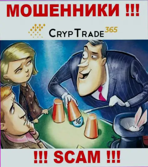 Cryp Trade365 - это КИДАЛОВО ! Затягивают доверчивых клиентов, а после сливают их финансовые вложения