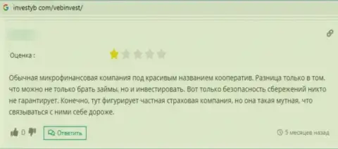 Реальный клиент в своем высказывании пишет про мошеннические манипуляции со стороны WebInvestment Ru