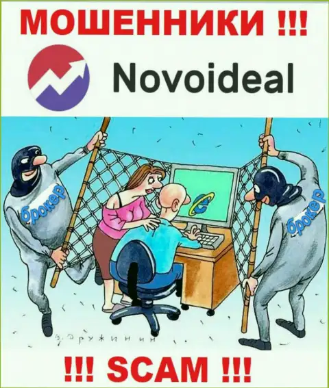 Рекомендуем держаться от компании NovoIdeal Com подальше, не поведитесь на их предложения совместного взаимодействия