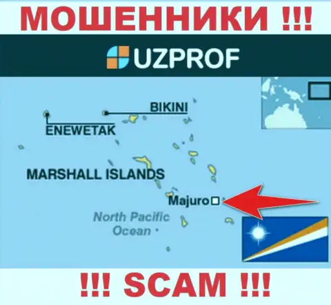 Пустили корни мошенники УзПроф в оффшорной зоне  - Majuro, Republic of the Marshall Islands, будьте бдительны !