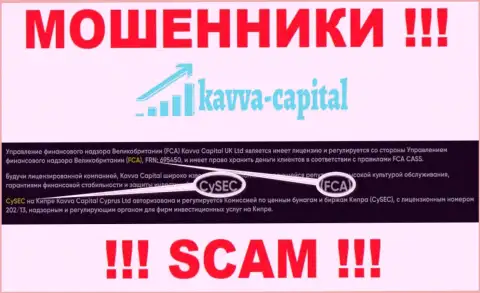 FCA - это дырявый регулирующий орган, будто бы регулирующий Kavva Capital