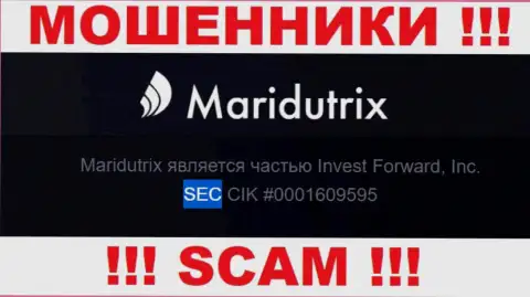 SEC - это мошеннический регулятор, будто бы курирующий деятельность Maridutrix