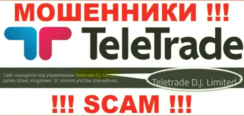 Teletrade D.J. Limited, которое владеет организацией ТелеТрейд Орг