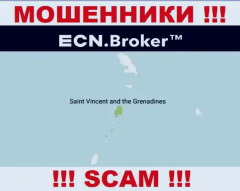 Базируясь в офшоре, на территории St. Vincent and the Grenadines, ECNBroker беспрепятственно дурачат лохов